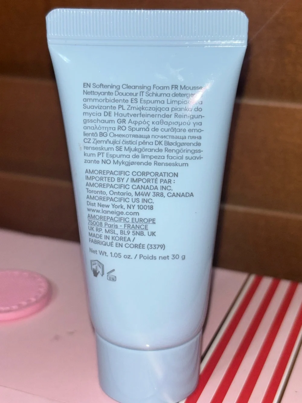Laneige Water Bank Blue Hyaluronic Cleansing Foam